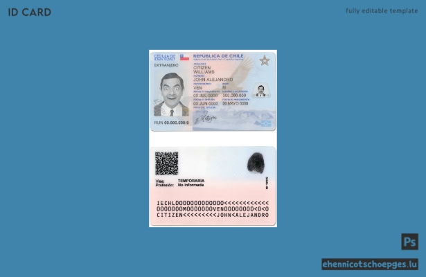 Chile ID Beispielvorschau